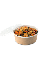 Круглый контейнер OSQ Round Bowl Крышка Flat Lid 750 (270 шт./кор.)