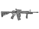 Алюминиевое цевье NFR на М-16, AR-15, FAB Defense