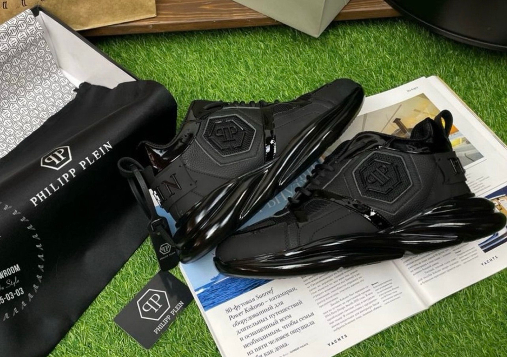 Кроссовки Philipp Plein Hurricane Mix Materials
