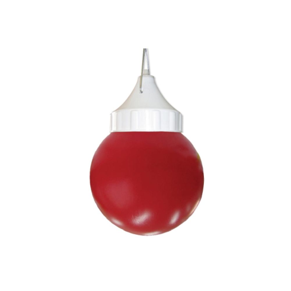 Светильник ЭРА НСП 01-60-003 подвесной Гранат полиэтилен IP44 E27 max 60Вт шар красный