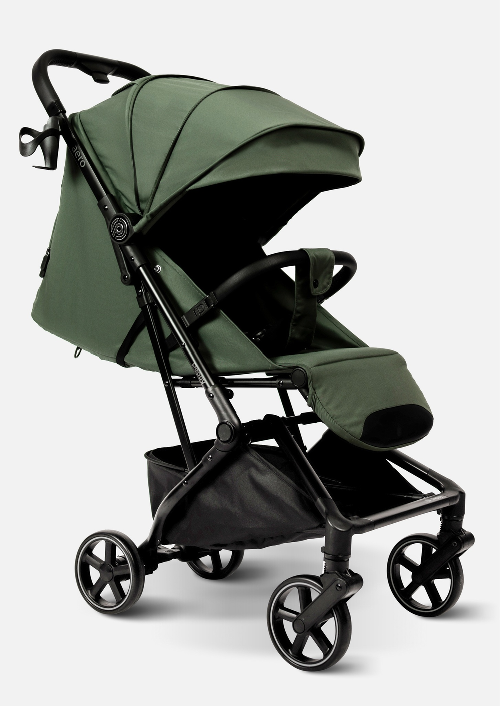 Peppy Коляска прогулочная Aero (Oliva green) оливковый