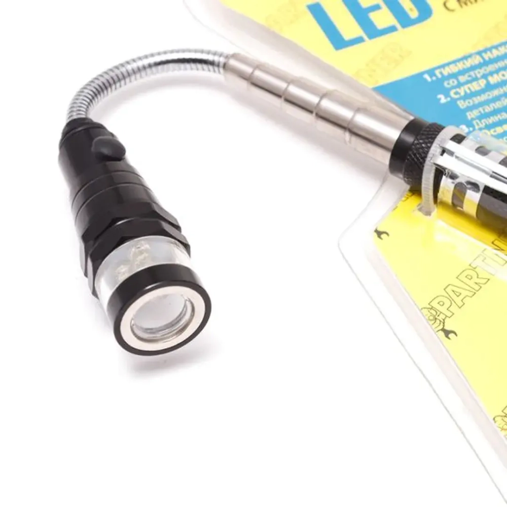 LED Телескопический фонарь с магнитом(3 светодиода) Partner PA-47