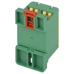 Клемма силовая вводная КСВ ЭРА NO-224-142 двойная (KE67.3) 16-95 мм2 желтая/зеленая PE