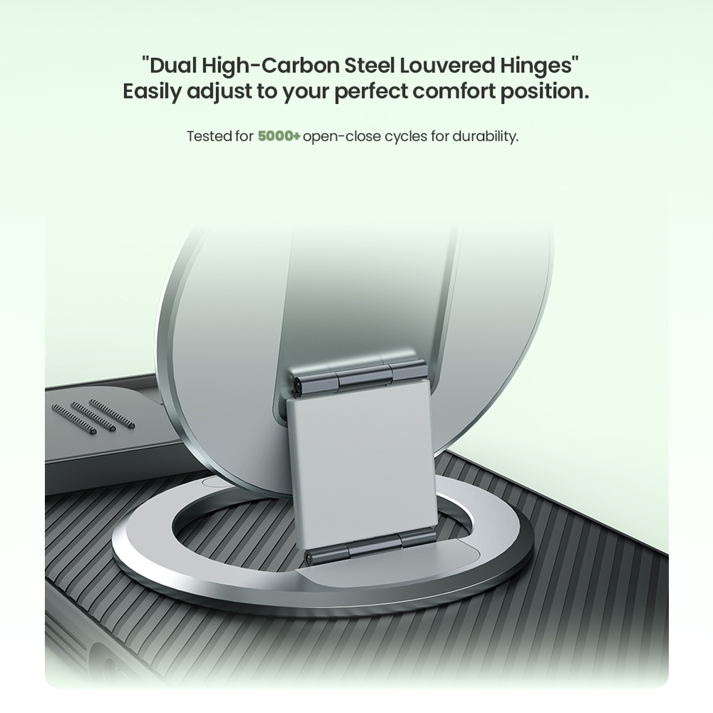 Магнитная подставка держатель для смартфона (серый цвет) от Nillkin, серия Dual-Magnet Grip Holder