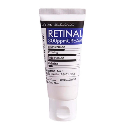 Крем с ретиналем Derma Factory Retinal 300ppm Cream, 30ml