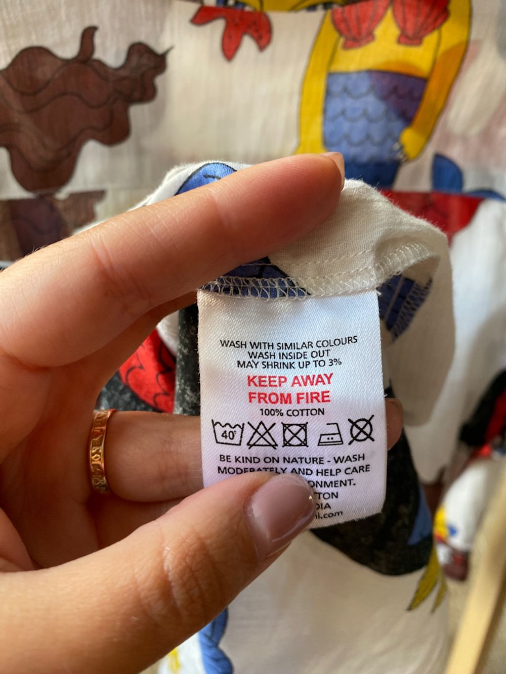 Хлопковая рубашка Mini Rodini, 110