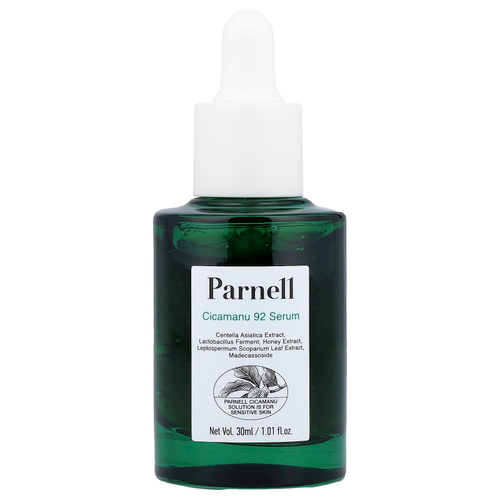 Parnell, Cicamanu 92, сыворотка для чувствительной кожи, 30 мл (1,01 жидк. унции)