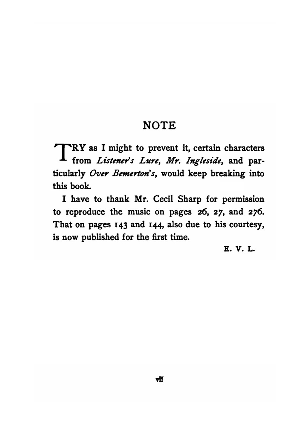 London Lavender. An Entertainment | E.V. Lucas