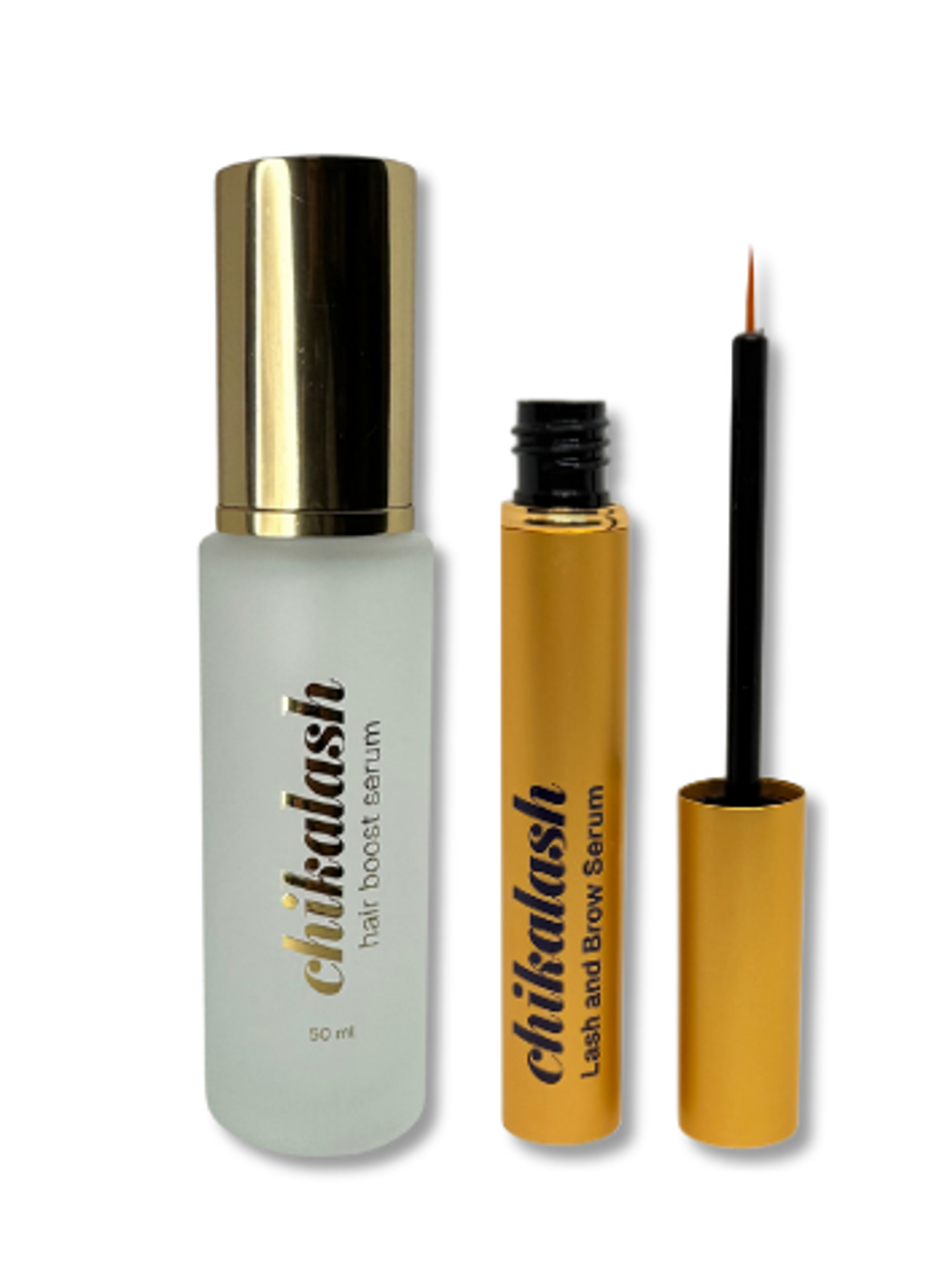 Набор Сыворотка для роста ресниц + сыворотка для роста волос Chikalash