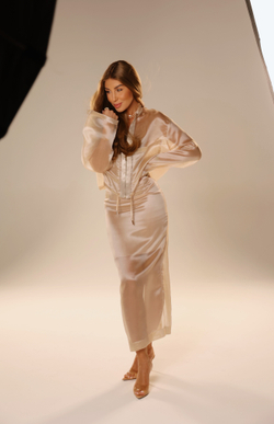 Бомбер из органзы