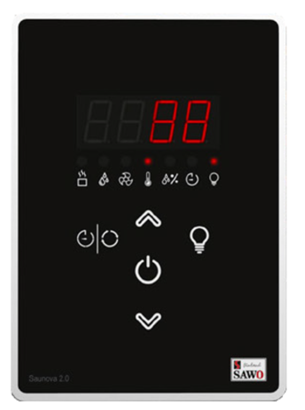 Электрическая печь SAWO NORDEX NR-90Ni2-Z (9,0 кВт,внутри оцинковка, снаружи нержавейка), выносной пульт (встроенный блок мощности, пульт покупается отдельно)