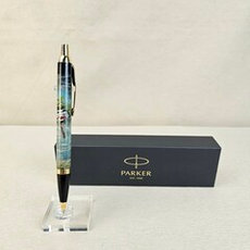 Ручка "Спасательный вертолет МЧС" с ручной росписью Палех