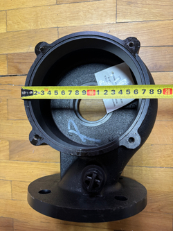 Запасная часть для насоса "LEO" модели 80WQ40-18-4 – насосная камера