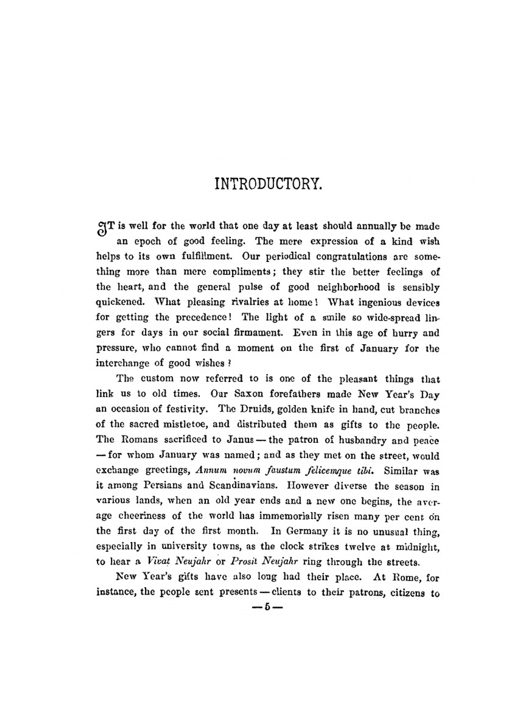 Happy New Year. a gift and a greeting | A. C. Thompson