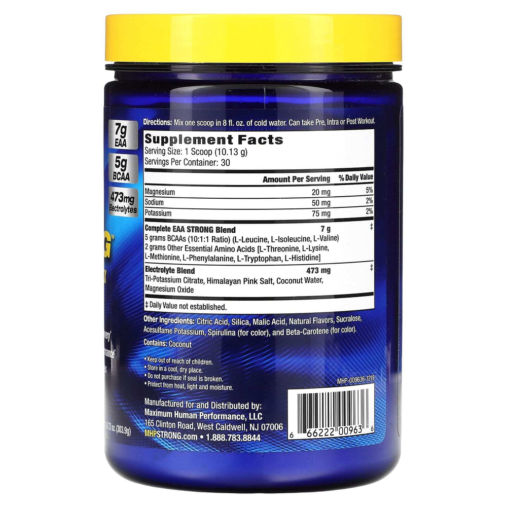 MHP, EAA Strong™, со вкусом лимона и лайма, 303,9 г (10,72 унции)