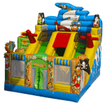 Коммерческий надувной батут "Пиратская радость"