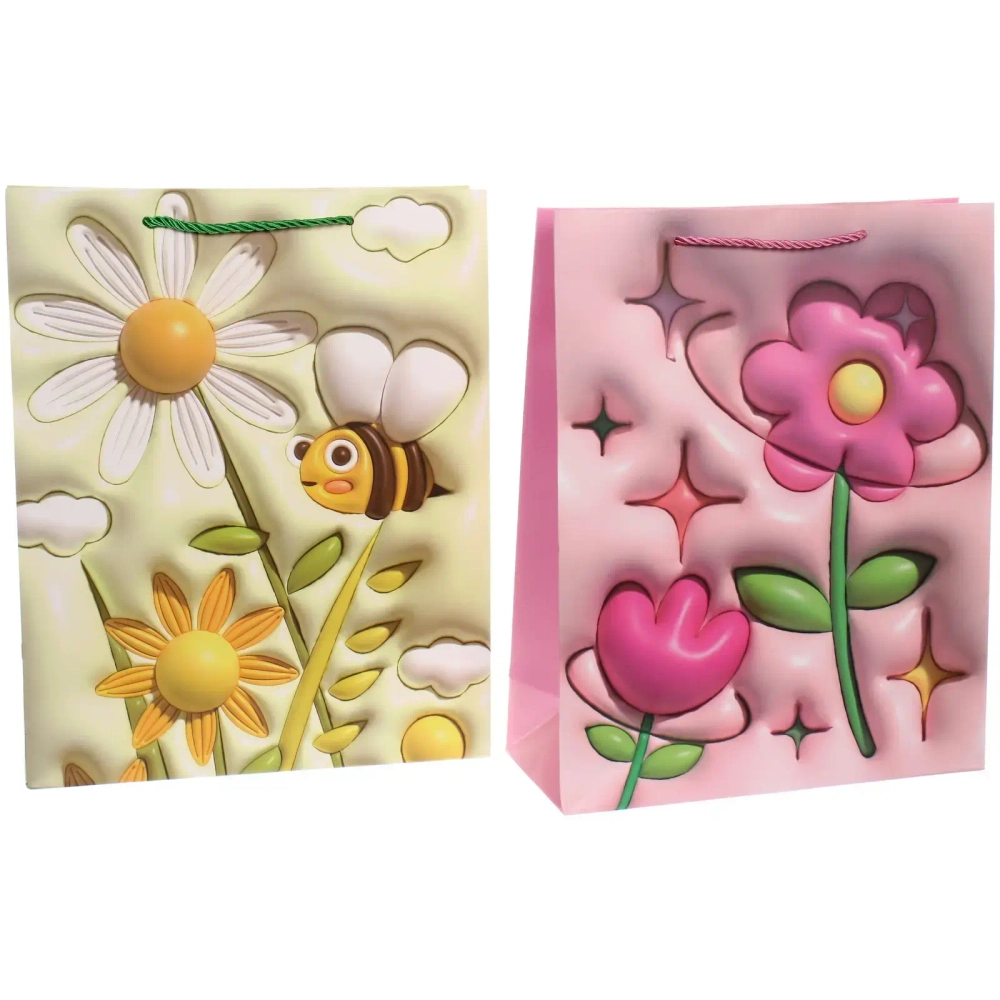 Пакет подарочный «Детство» 26*32*10 см, микс