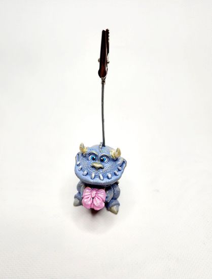 Держатель "Дракон", голубой