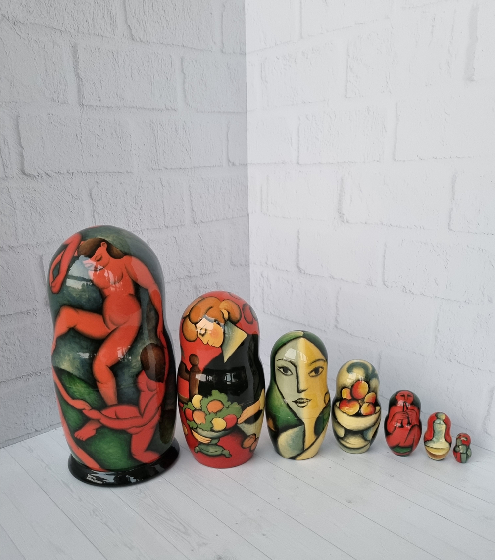 Матрешка "Танец" Матис 7мест