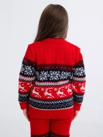 Джемпер вязаный теплый