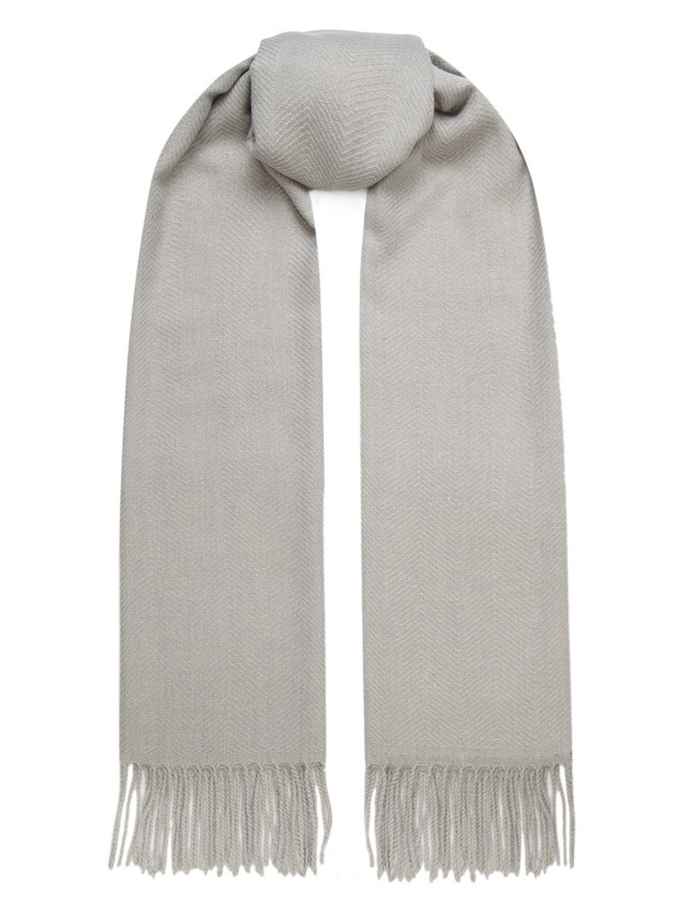 Палантин LG23-976-19, серый