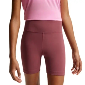 Шорты для девочки теннисные Nike Kids One Dri-Fit 5in - pink smoke/white