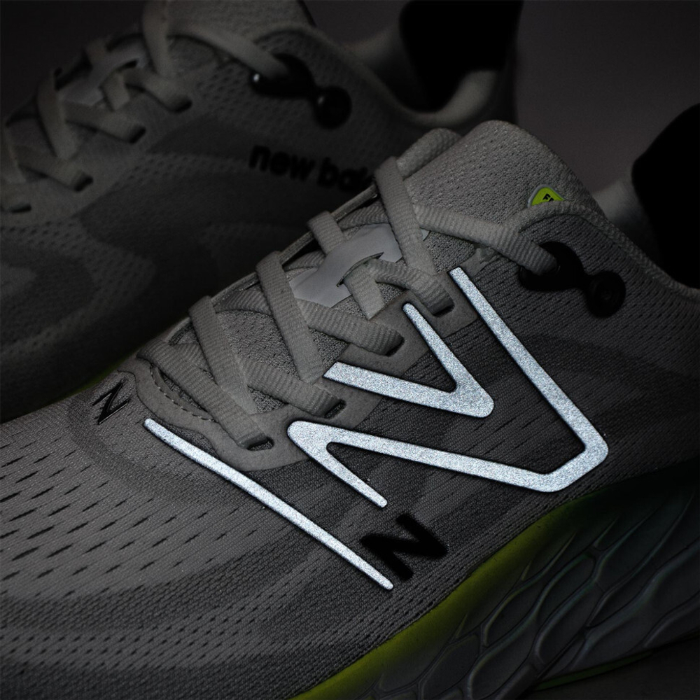 кроссовки New Balance Fresh Foam x More V4 White Yellow