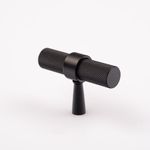 Ручка-кнопка Evora Black T