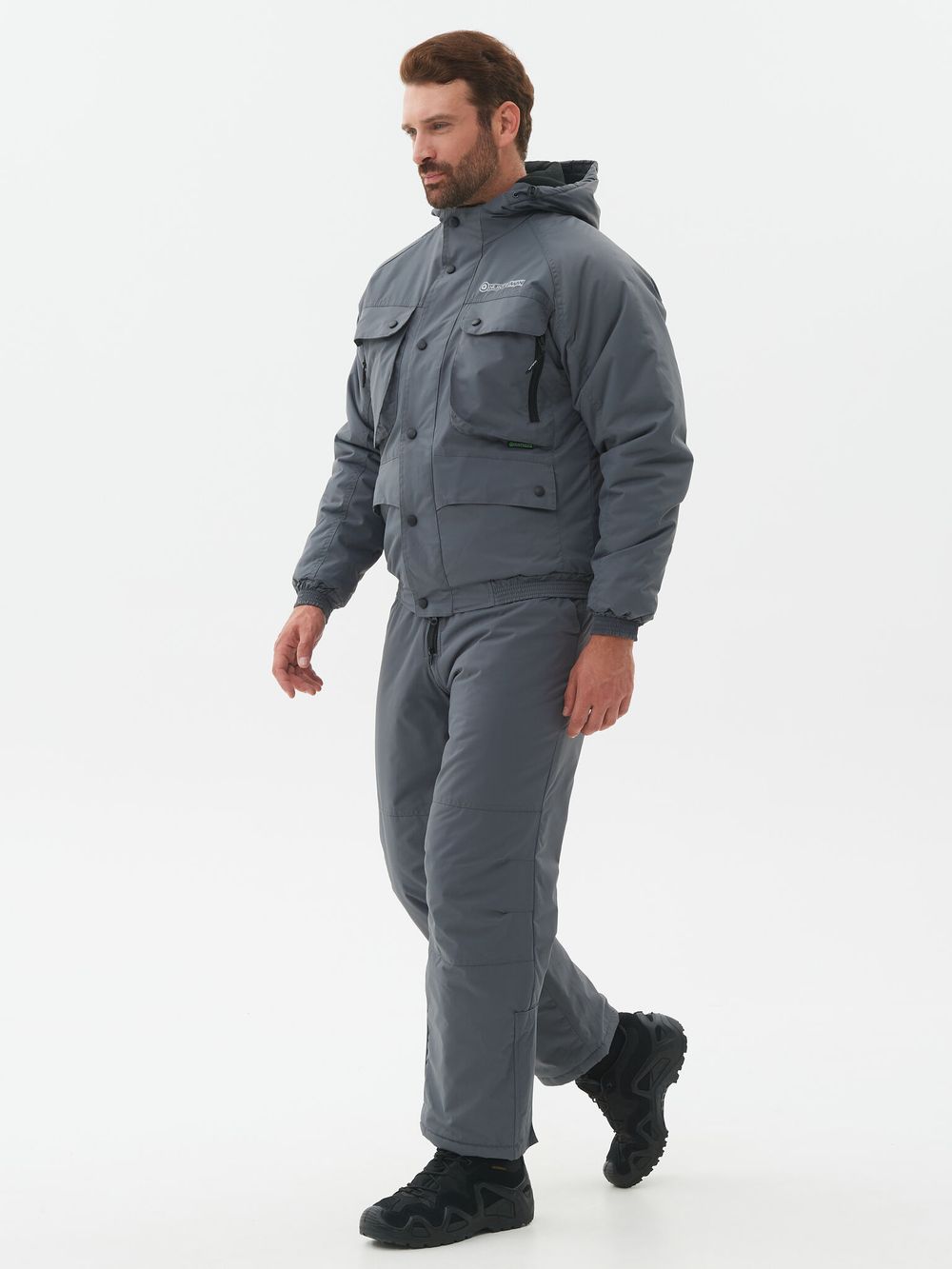 Костюм демисезонный Таймень ткань Breathable цвет Серый