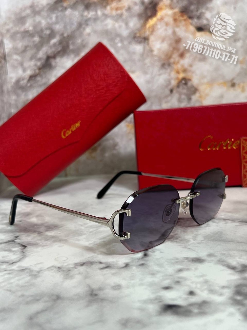Солнечные очки Cartier