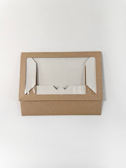 Коробка 20 х 12 х 4 см с окошком и ламинацией