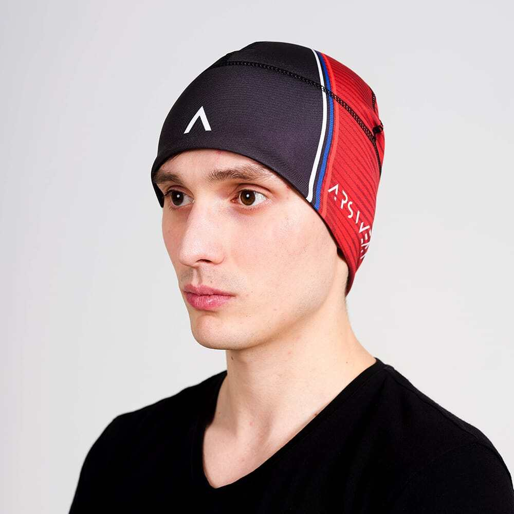 Шапка ARSWEAR Russia ,красный Unisex, HTRUSU2