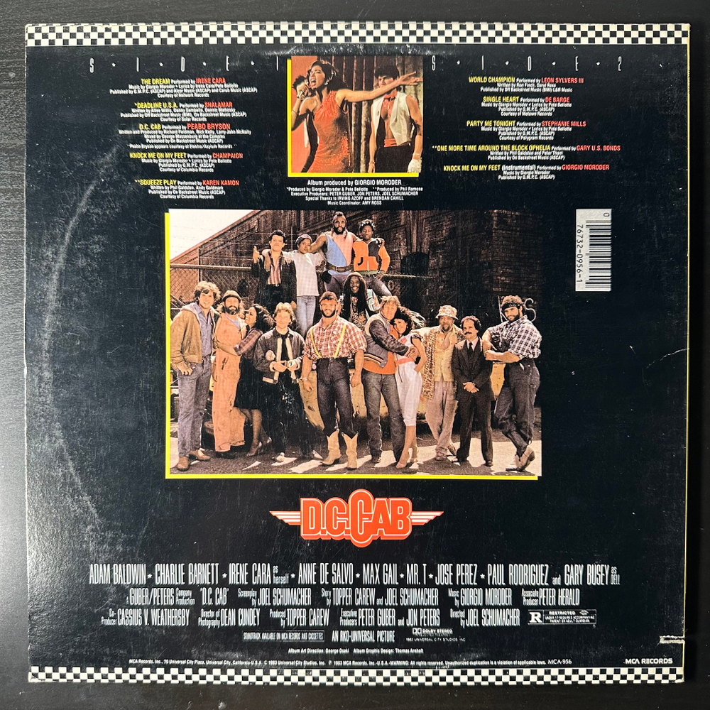D.C. Cab - Music From The Original Motion Picture Soundtrack (США 1983г.)