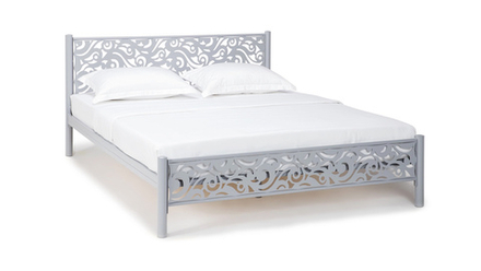 Кровать Форвард Парма 180*200, серый шагрень