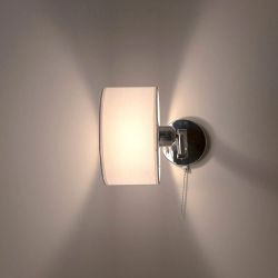 Citilux Эвита CL466310 Бра с белым абажуром и выключателем