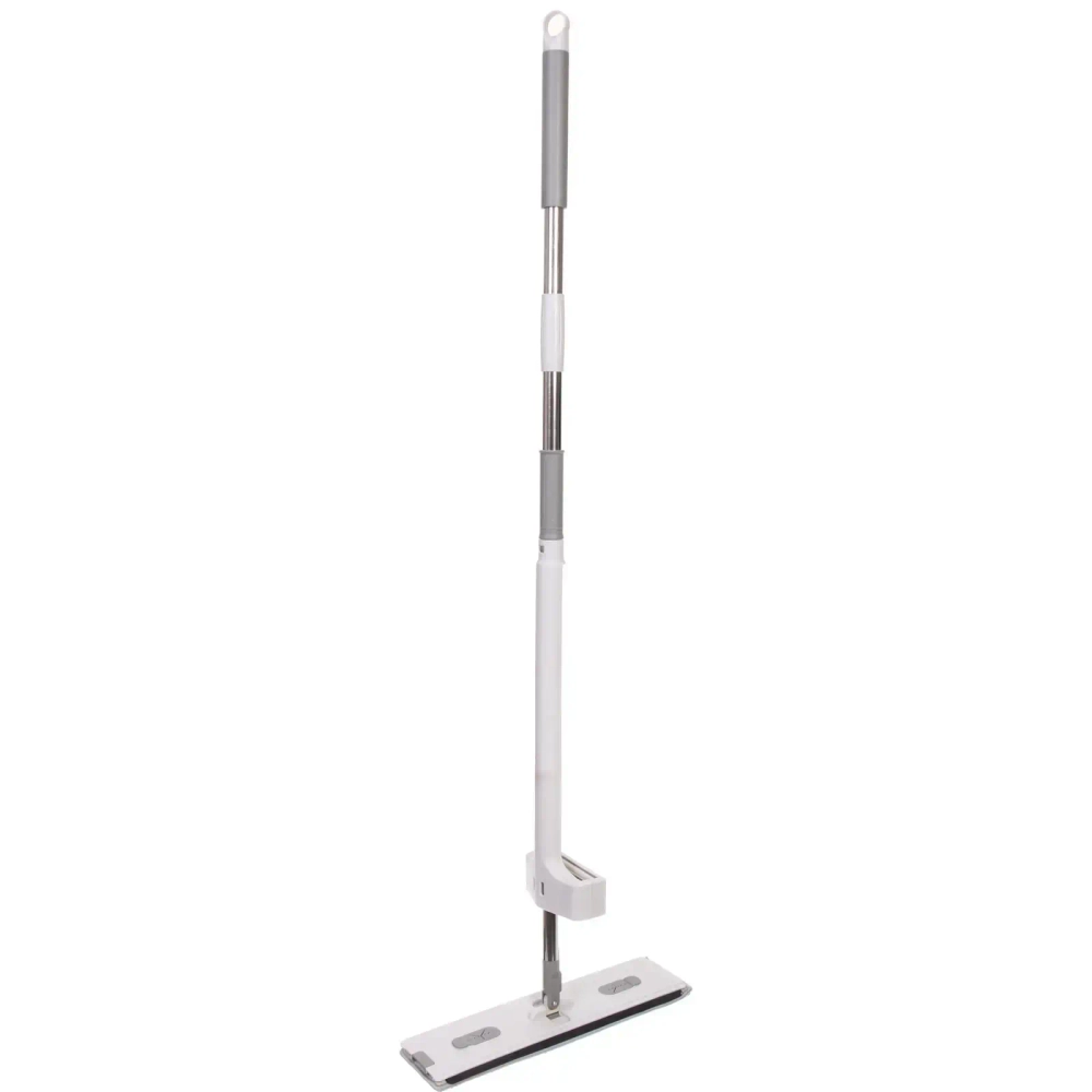 Швабра с насадкой из микрофибры отжимная , в комплекте две насадки 42х11х130