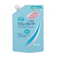 Шампунь слабокислотный против перхоти и зуда кожи головы в мягкой упаковке Kumano Pharmaact Medicated Rinse in Shampoo 800мл
