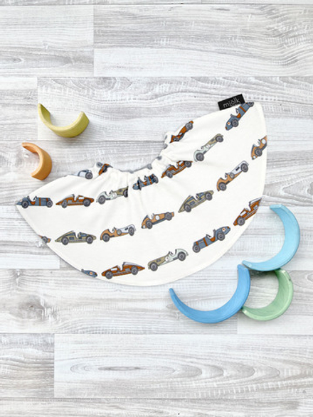 Двусторонний нагрудник Mjölk Retro Cars