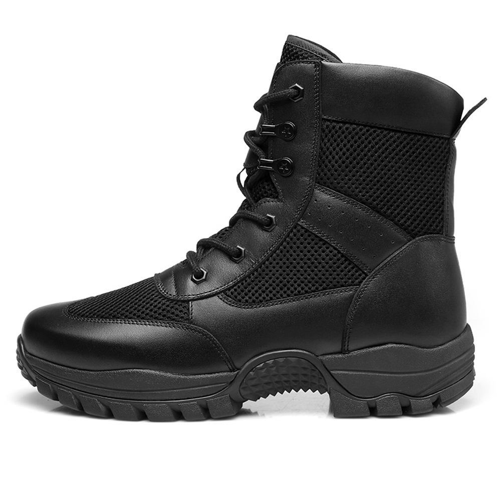 QIANGREN 3515 Summer Breathable Men"s Outdoor Boots Tactical Boots Thin Mesh Hiking Boots