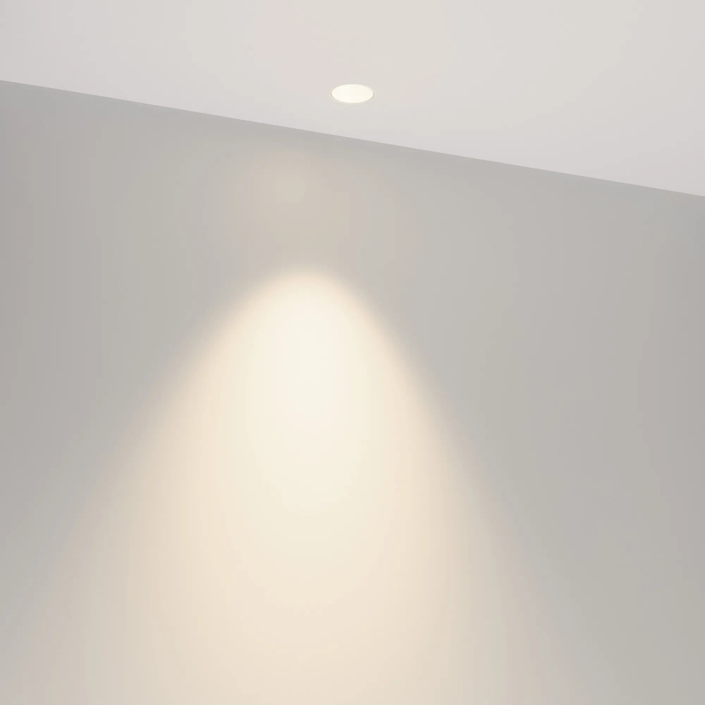 Светильник MS-INVISIO-TRIMLESS-R35-5W Day4000 (WH-WH, 36 deg, 230V) (Arlight, IP54 Металл, 5 лет) 061917