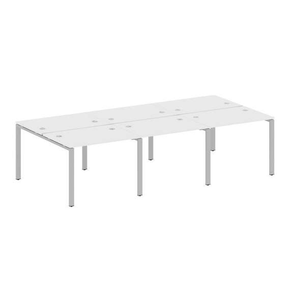 Метал Систем Рабочая станция на 6 мест на П-образном м/к БП.СМ-6.1