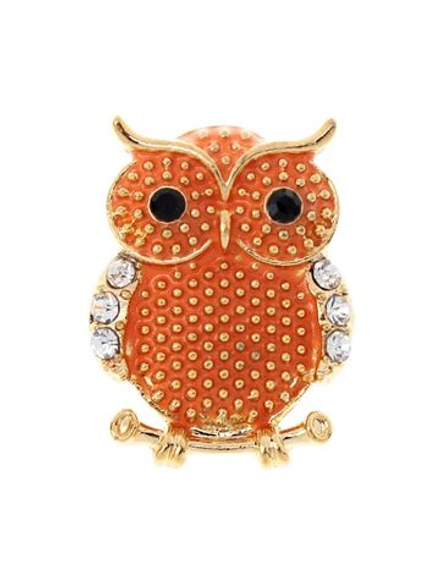Мини брошь женская "Сова"