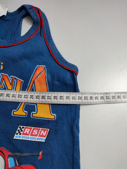 Майка с тачками на 4 года