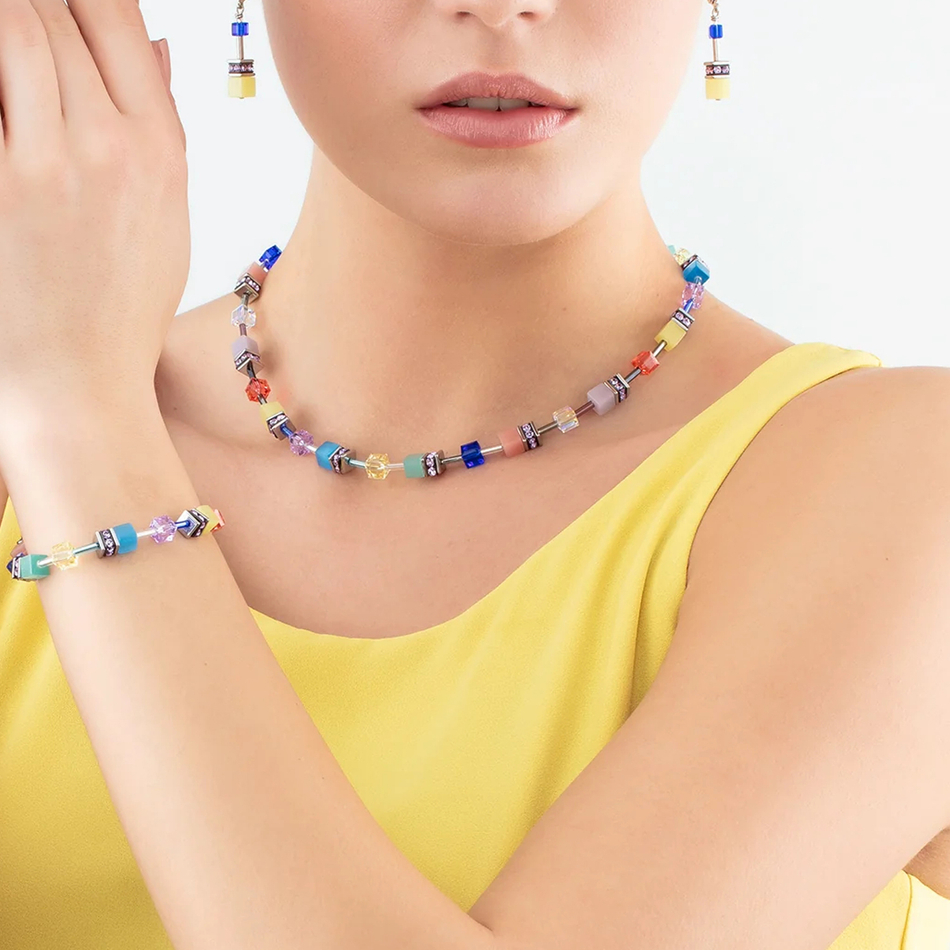 Колье Coeur de Lion Multicolour Happiness 2838/10-1591