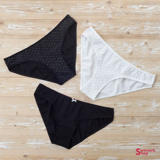 Трусики женские DOMINANT 35000-414, BIKINI, 3 шт. в уп.