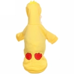 Кофта - толстовка с капюшоном для собак мелких пород «МОДНЫЙ БРО», цыплёнок, размер М (24*30*40см) Ultramarine