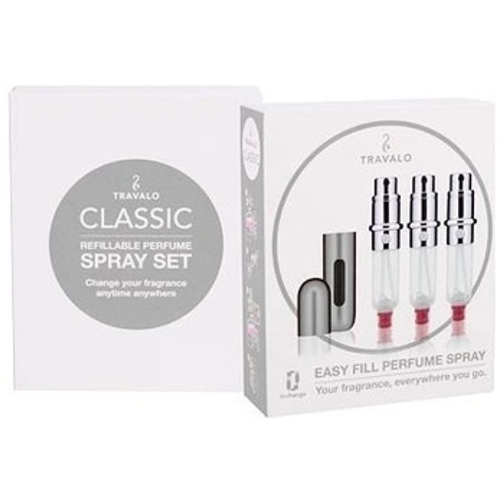 Travalo Classic HD SET Refilled Flacon 3x5 ml + Case