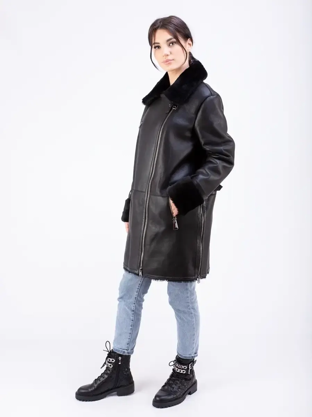 Дубленка женская натуральная