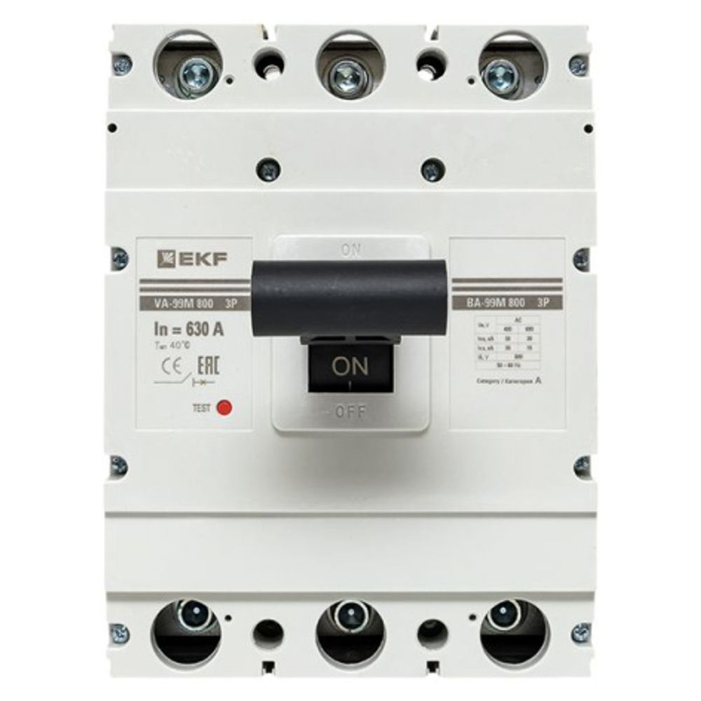 Автоматический выключатель в литом корпусе EKF mccb99-800-630m