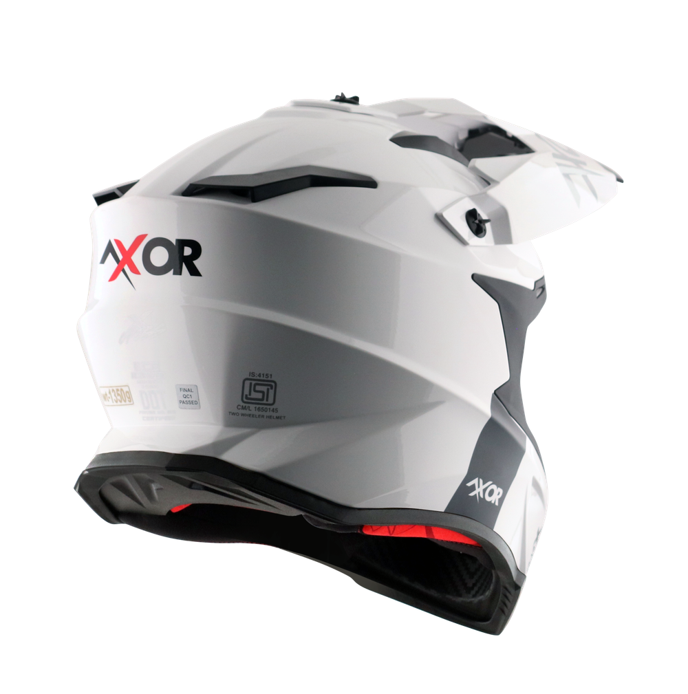 Шлем AXOR X-CROSS SC, цвет белый (XL)